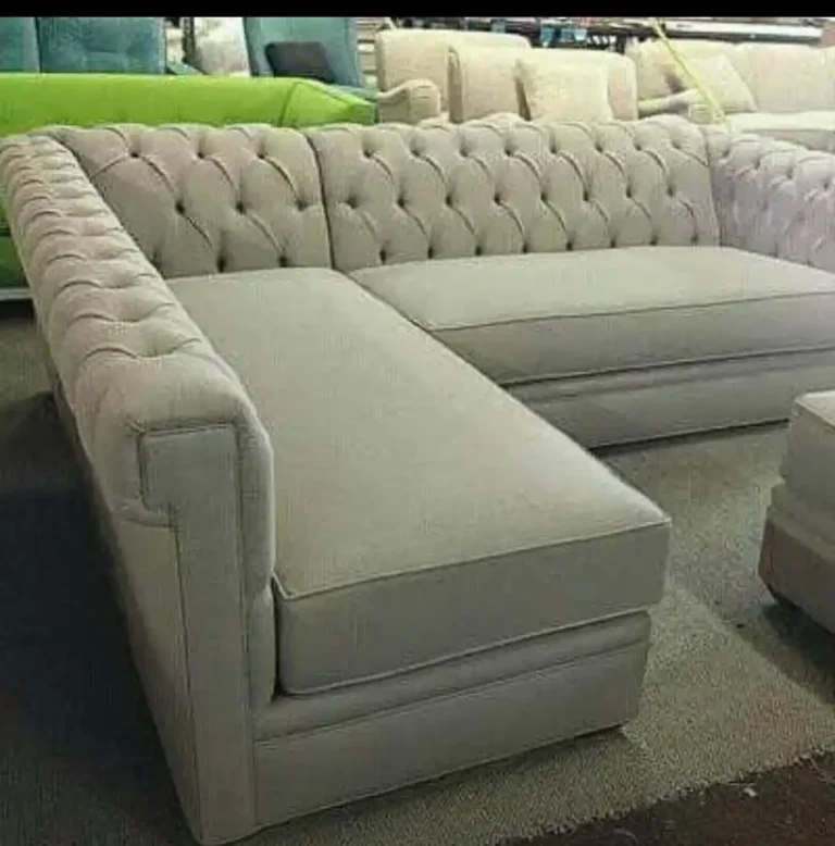 Custom L shaped corner couch made in Cape Town