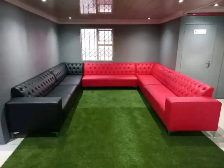 Two tone custom lounge suite made in Cape Town