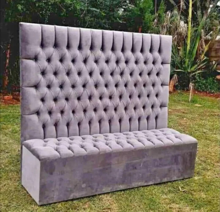 Custom upholstered headboard made in Cape Town